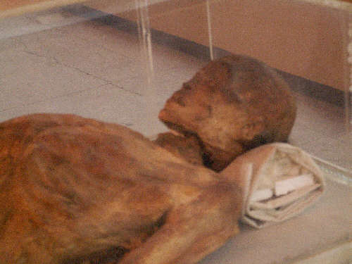 Muzeum w Urumczi: mumia