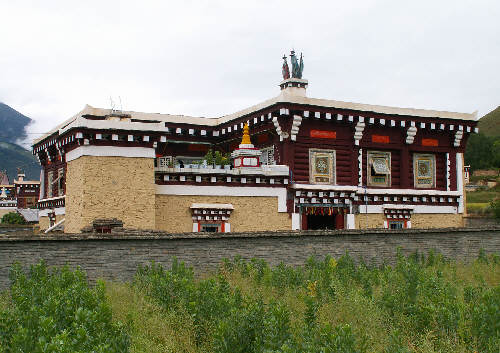 Syczuan: architektura tybetańska