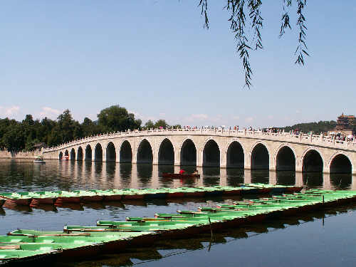 Pekin: Pałac Letni, most Yodao