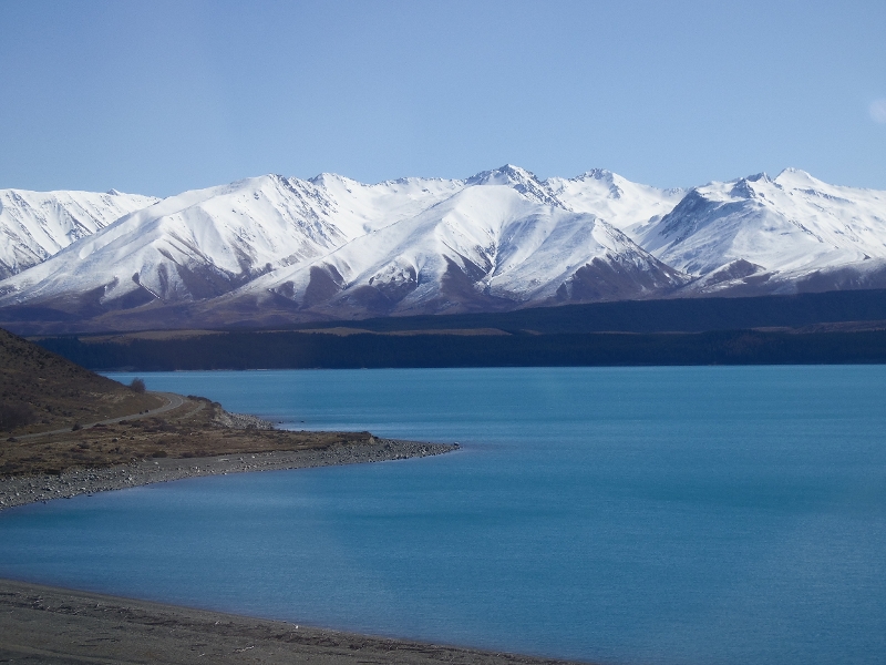 W drodze do Tekapo